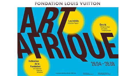 fondazione louis vuitton art afrique|Partial, but welcome: Art/Africa, the New Atelier at Louis Vuitton .